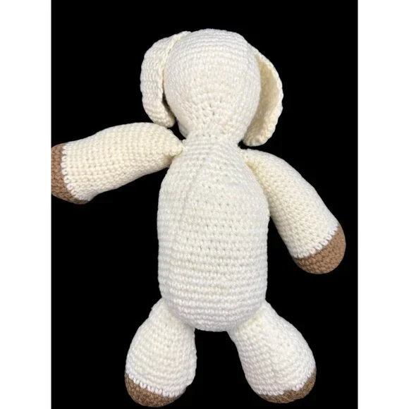 Crochet Stuffed Animal Stuffed Dog Toy Crochet Dog Amigurumi Dog - Picture 3 of 3